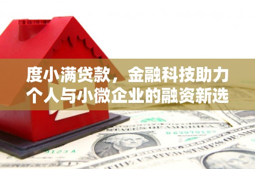 八公山度小满贷款，金融科技助力个人与小微企业的融资新选择