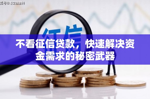 八公山不看征信贷款，快速解决资金需求的秘密武器