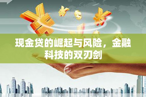 八公山现金贷的崛起与风险，金融科技的双刃剑