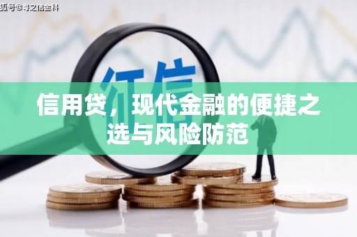 八公山信用贷，现代金融的便捷之选与风险防范