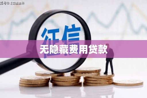 八公山无隐藏费用贷款