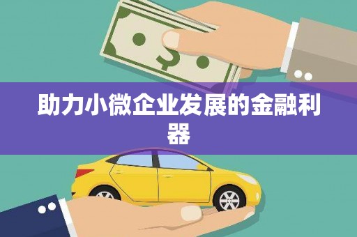 八公山助力小微企业发展的金融利器